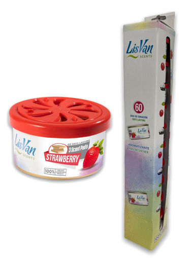 Imagen de Strawberry- LisVan Scented Pads 1/10CT