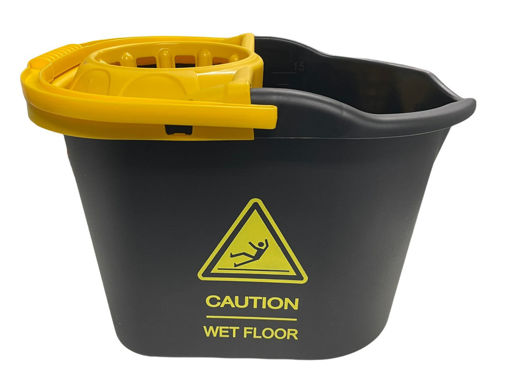 Imagen de Cubo Negro Caution 3/15L