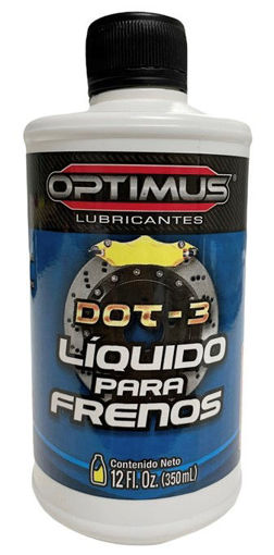 Imagen de DOT-3 Optimus Liquido Para Frenos 24/11oz