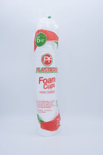 Imagen de Plastifar Vaso Foam 40/25 6 oz