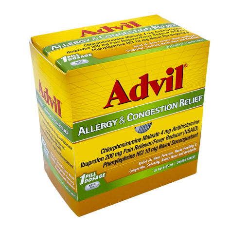 Imagen de Advil Allergy & Congestion Disp 50/1