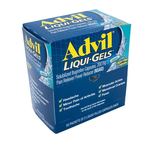 Imagen de 50/2 Advil Liquid Gel Dispenser