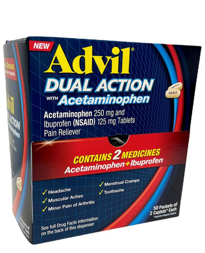 Imagen de Advil Dual Action With Acetaminophen 50/2