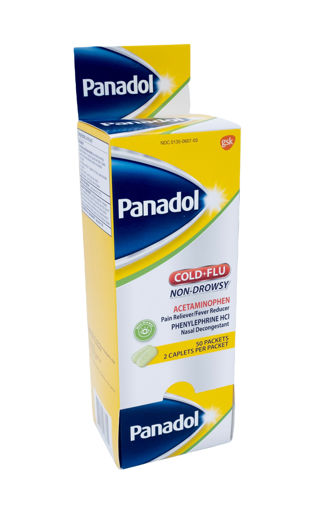 Imagen de 50/2 Panadol C&F Non-Drowsy Disp