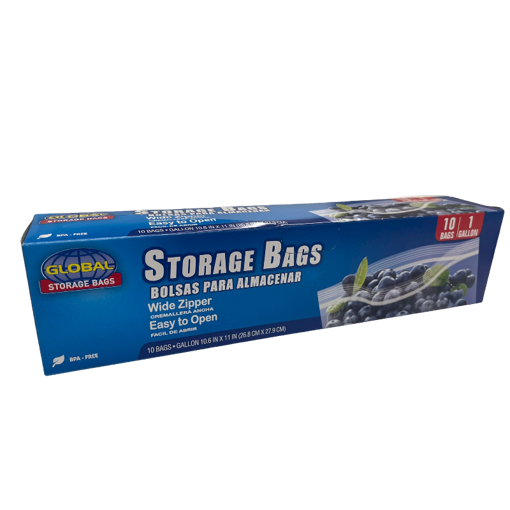 Imagen de 6/10ct Zipper Gallon Bag