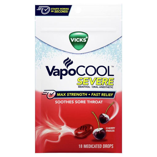Imagen de Vicks VapoCool Cherry 12/18CT 