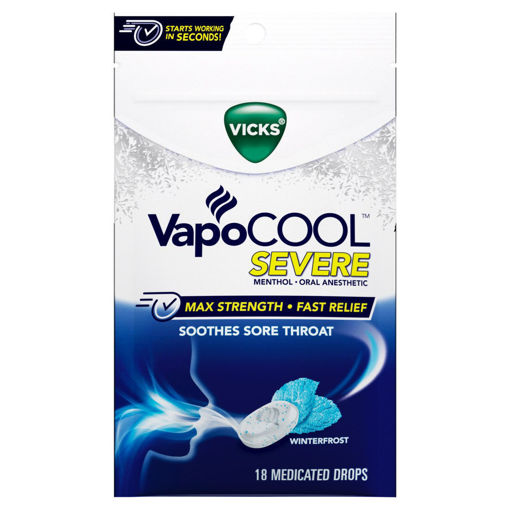 Imagen de Vicks VapoCool Winterfrost 12/18CT 