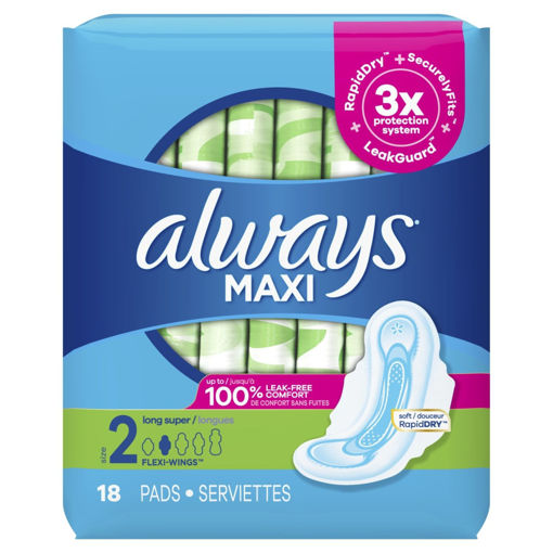 Imagen de Always Maxi Long Super 1/8/18CT