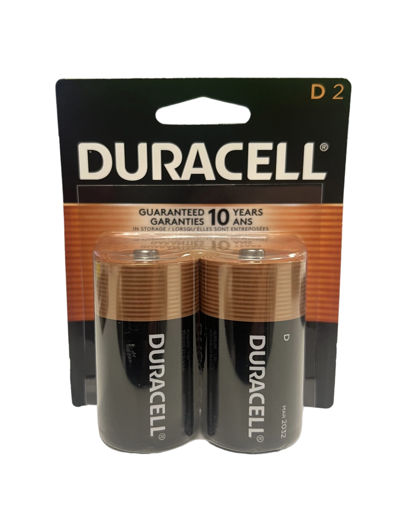 Imagen de Duracell- D 2 Alkaline Battery 6/2CT