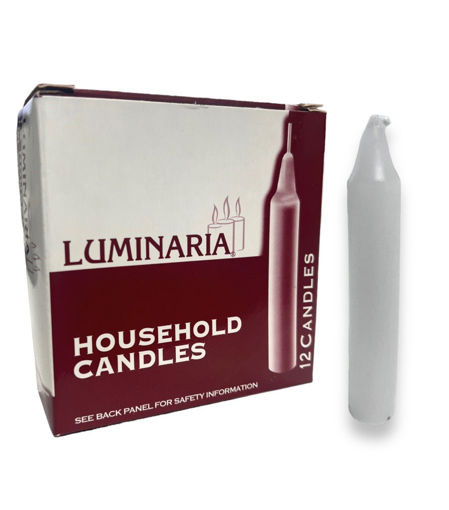 Imagen de Household Candles Luminaria 1/12CT