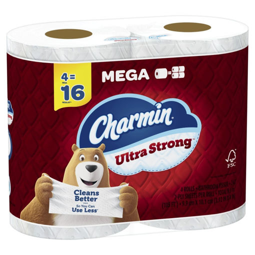 Imagen de Charmin Mega Ultra Strong 1/8/4R