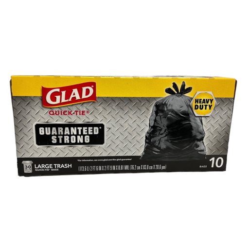 Imagen de Glad 30G Trash Bag 1/12/10CT