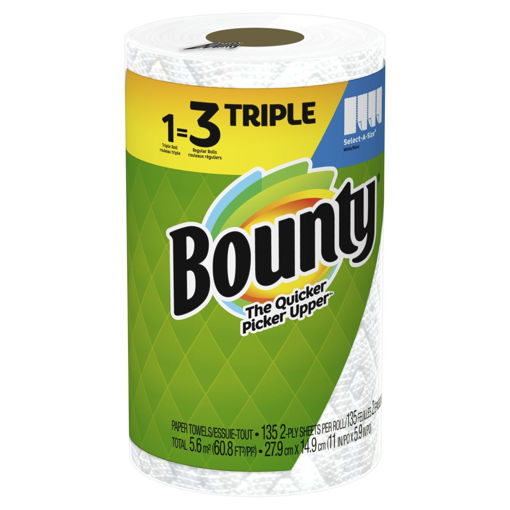 Imagen de Bounty 135 Sheets 12/1CT