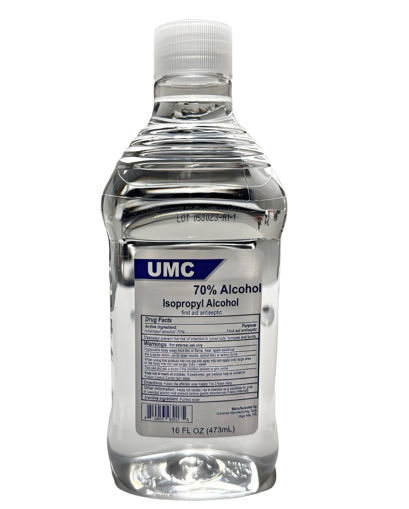 Imagen de UMC Alcohol 70%  1/12/16oz