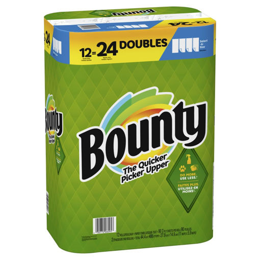 Imagen de Bounty Select-A-Size 90 Sheets 1/12/1CT