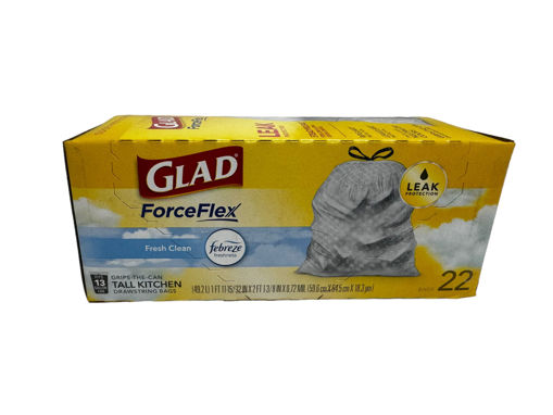 Imagen de Glad 13G Febreze ForceFlex  1/6/22CT