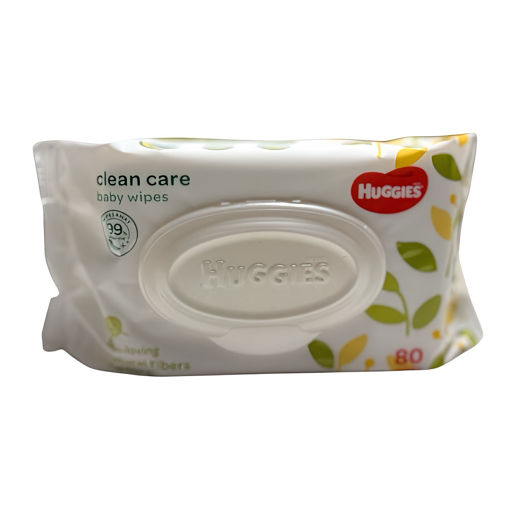 Imagen de Huggies Clean Care 12/80CT