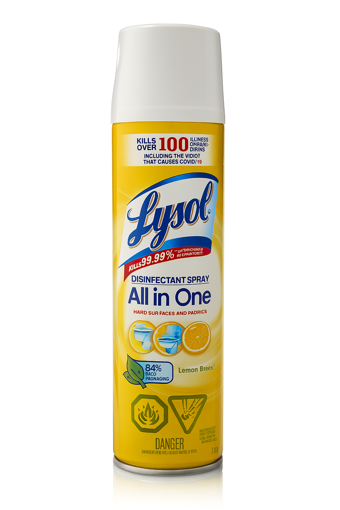 Imagen de  Lemon Desinf Spray Lysol 12/539G