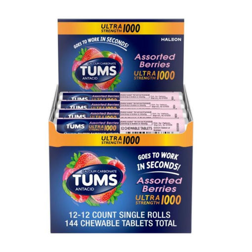 Imagen de  Tums Assorted Berries Rolls 1/12CT