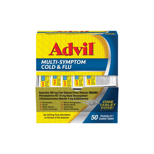 Imagen de Advil  Multi-Symptom Cold & Flu Disp 50/1