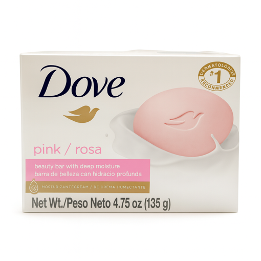 Imagen de Dove Pink Bar 12/4.75 oz