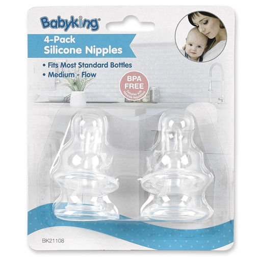 Imagen de Nipple Silicone 6/4PK