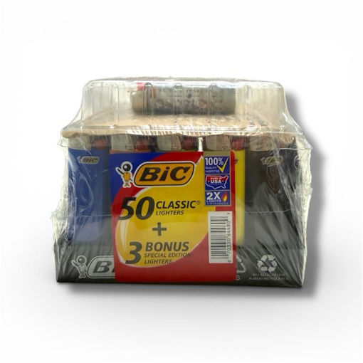 Imagen de BIC Lighter Trey 50+3Bonus/1CT