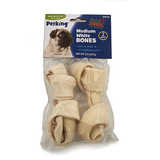 Imagen de Medium Rawhide Bones 1/2CT